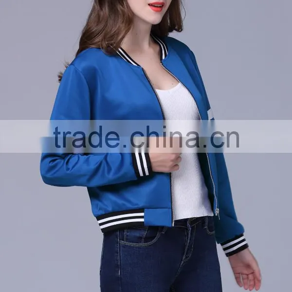 Tailor Made up and Down Color Logo Printing Sport Jacket For Wholesale 2017 photo-6