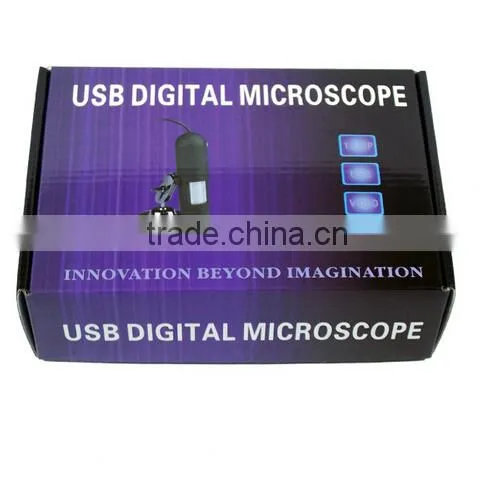 Portable USB 2.0 1.3MP 400X Digital Microscope With 8-LED Illumination photo-5