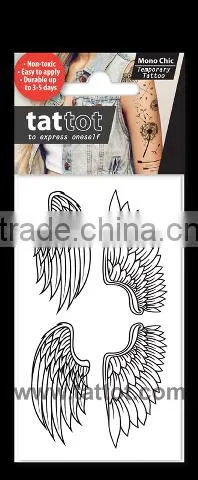 Mini Adult Mono Chic Temporary Tattoo White Temporary Tattoos photo-1