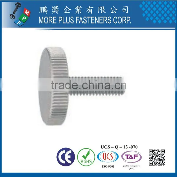 DIN653 Stainless Steel Knurled Thumb Screw Passivated photo-2