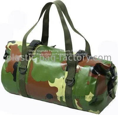 Tapaulin Water-resistant Travel Sport Waterproof Duffle Bags for Men photo-4