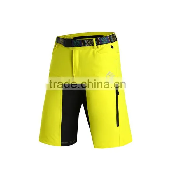Men Summer Cycling Shorts Downhill MTB Shorts Quick Dry Outdoor Bicycle With Belt Patchwork Breathable Ridding Shorts photo-3