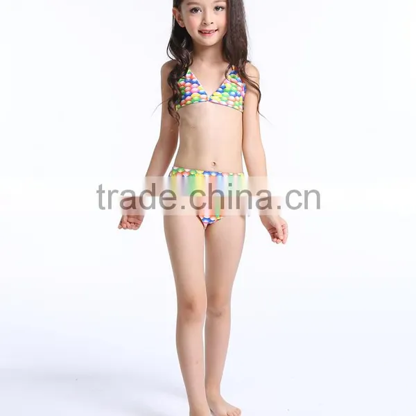 Mermaid Girls Sea Wave Bikini Set Mermaidens Swimsuits and Swimwear photo-4