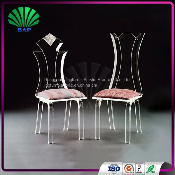 Manufacturer Wedding Chair Acrylic Dining Chair Fabric Cover Chair photo-2