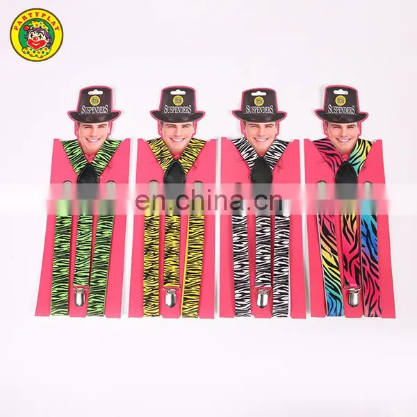 Men Custom Logo Mustache Suspenders photo-5