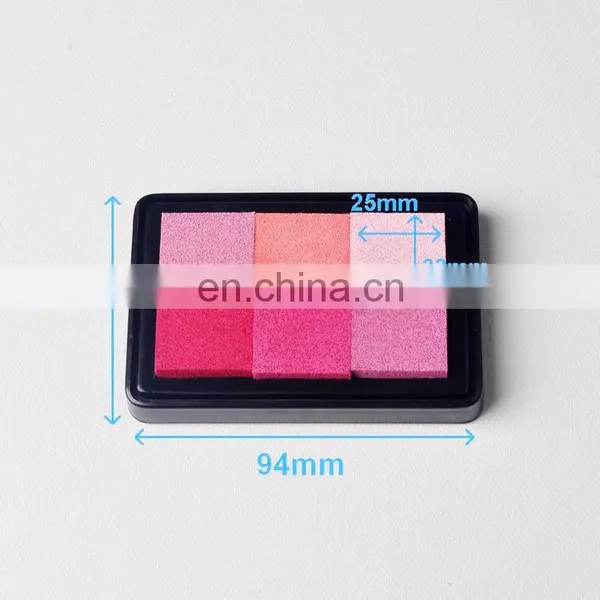 Elegent Plastic Sponge Gradient Pink Ink Absorber Pad photo-5
