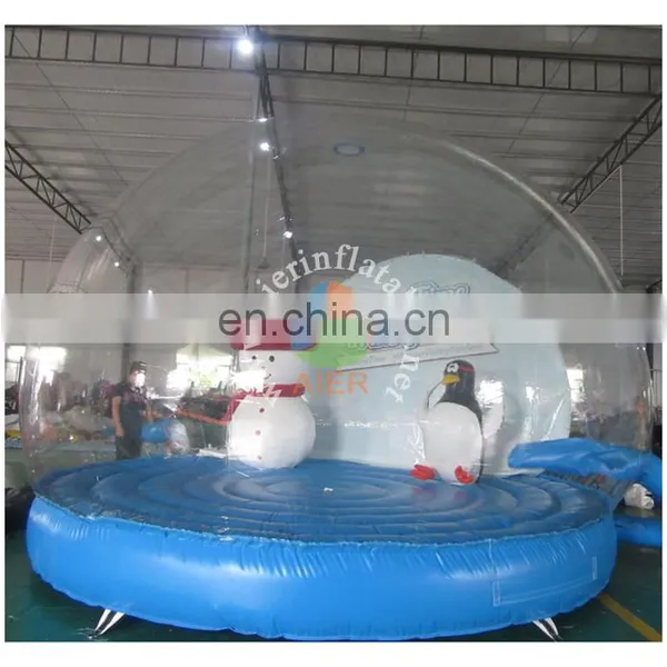 Inflatable Snow Tent for Taking Photos, Inflatable Snowball for Christmas, Welcome Snowball Inflatable Tent photo-3