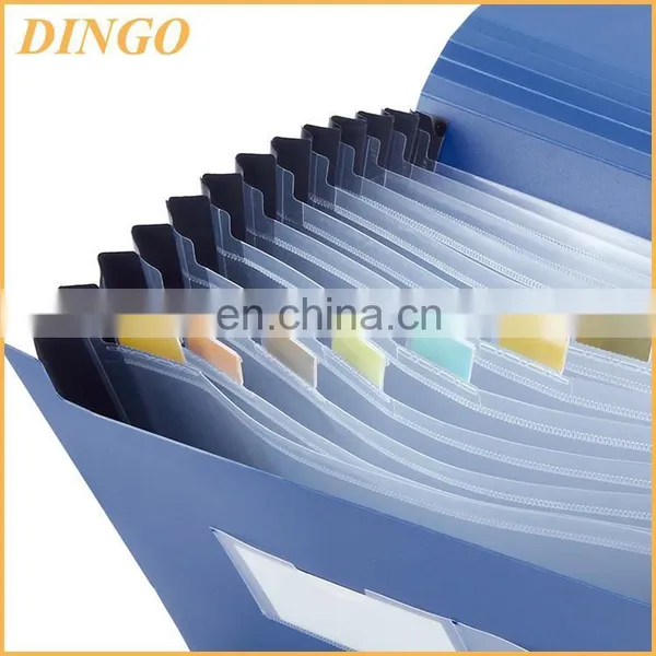 Expanding Hard Cover A4 File Folder With Flap photo-4