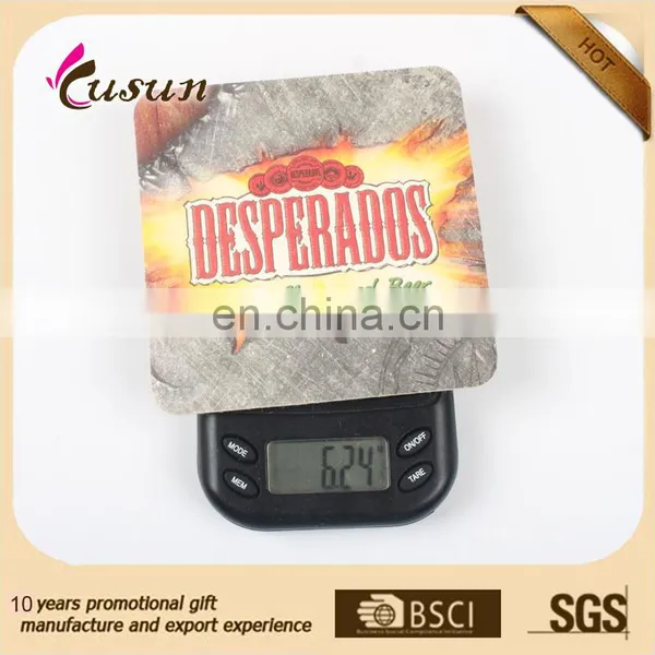 Wholesale Promotional Custom Cheap Cardboard Drink Coasters photo-2
