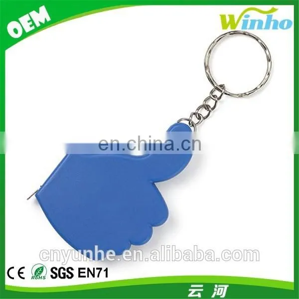 Thumbs Up Tape Measure Key Chain photo-3
