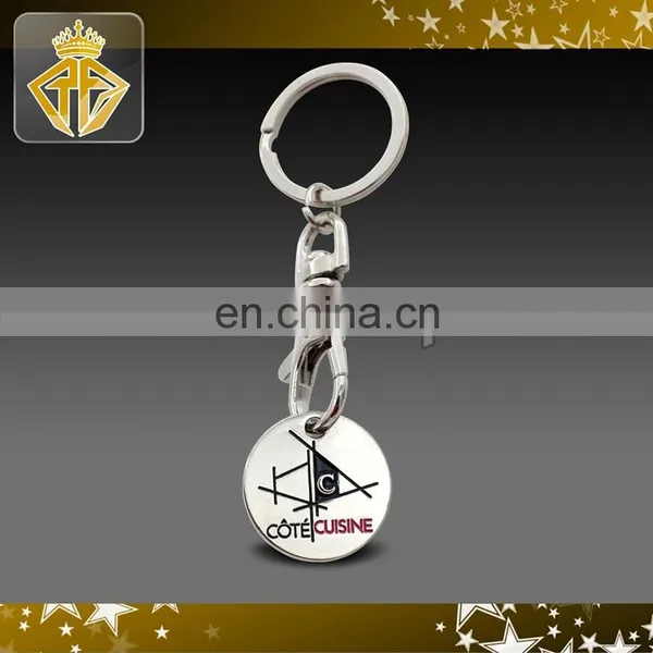 Custom Maxi Soft Enamel Trolly Coin Keychain in Shiny Finishing photo-5