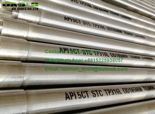 ASME SA 182 Welded Stainless Steel Pipe For Oil/Water Well Drilling photo-4