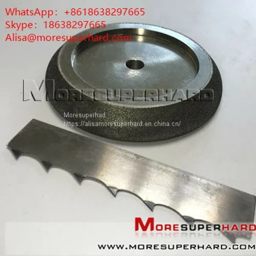 CBN Grinding Wheels For Band Saw Blades Alisa@moresuperhard.com photo-4