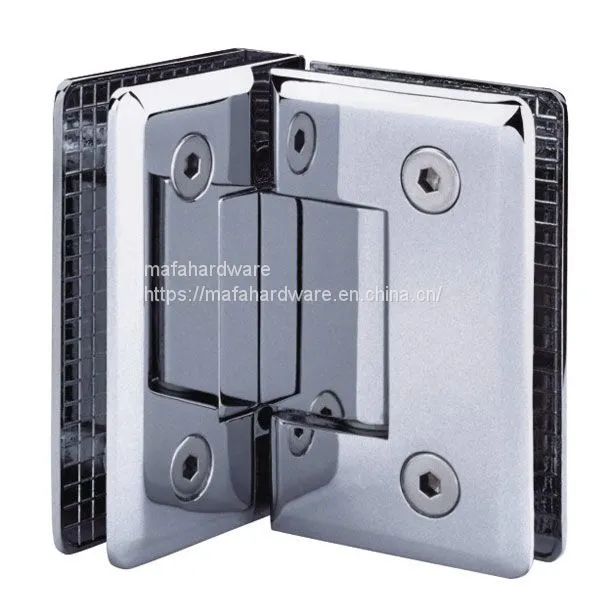 Shower Hinge & Glass Clip