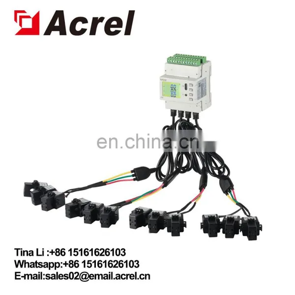 Acrel ADW210 Series Three Phase Four Wire Multi-loop Energy Meters photo-3