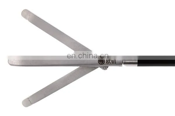 Laparoscopic Fan Shaped Three Leaves Fan Retractor photo-3