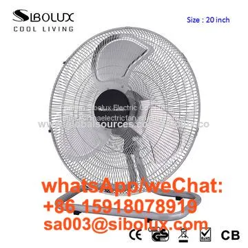 SIBOLUX 20 Inch High Velocity Floor Fan With 3 Speeds photo-3