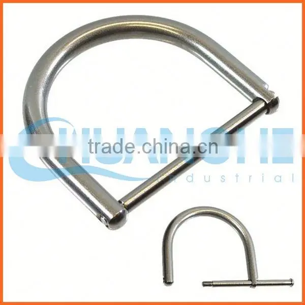 China Supplier Top Grade Metal Welded d Ring for Belt photo-2