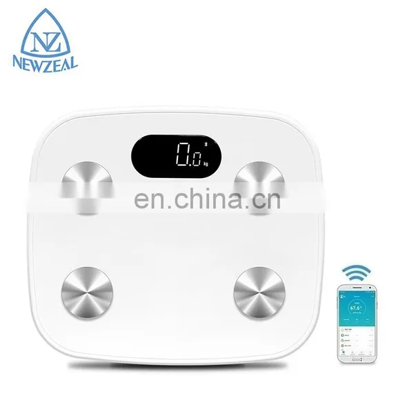 Best Selling Full ABS Plastic Body BMI Weighing Analyzer Blue Tooth High Technology Personal Fat Scale photo-3