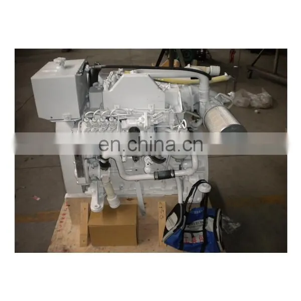 Water Cooled 130HP 4 Stroke 4 Cylinders 4BTA3.9 4bt Ship Engine photo-3