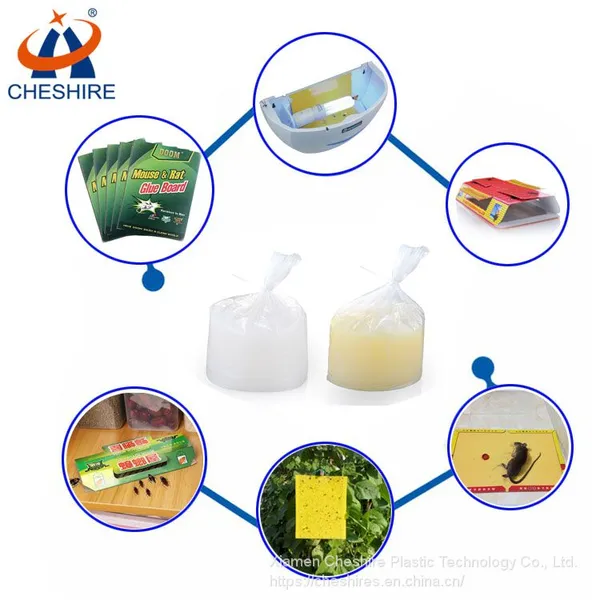 Sticky Fly Trap Glue High Quality Insect Pest Control Glue Hot Melt Adhesive for Catch Flies Sticky Ribbons Paper Roll photo-3