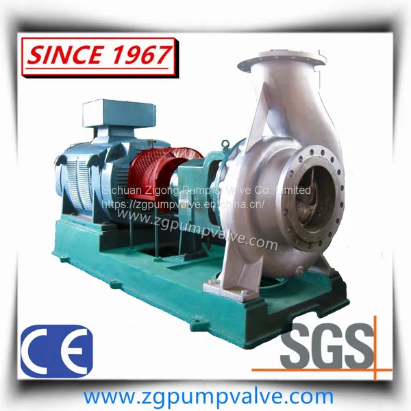 API610 Horizontal Wear Resistance/Anti-Rust Chemical Centrifugal Pump With CE Certificate photo-2
