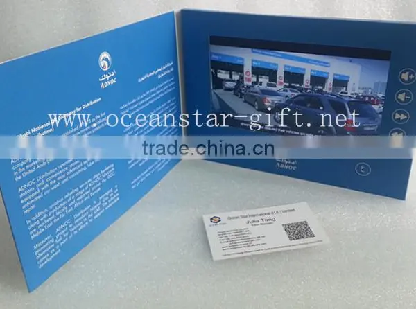 Customized Hardcover 7" Video Brochure photo-5