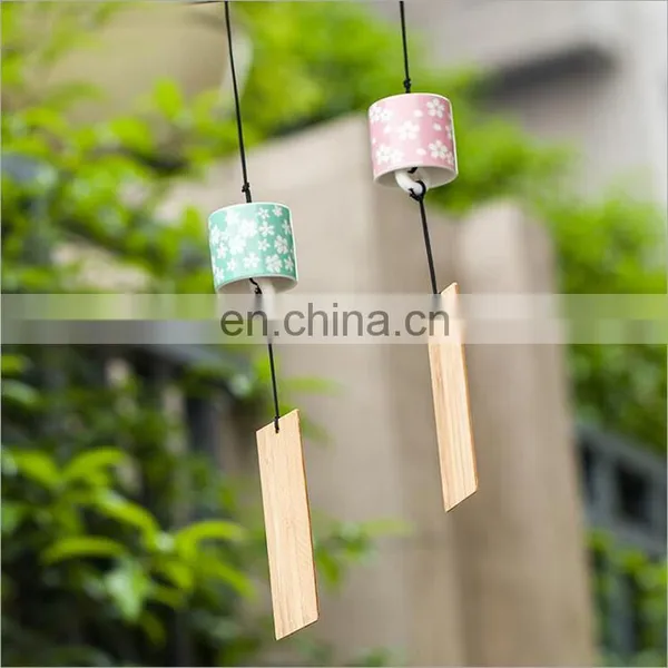 Japanese Style Indoor Ceramic Wind Chimes Wind Chimes Wholesale photo-2