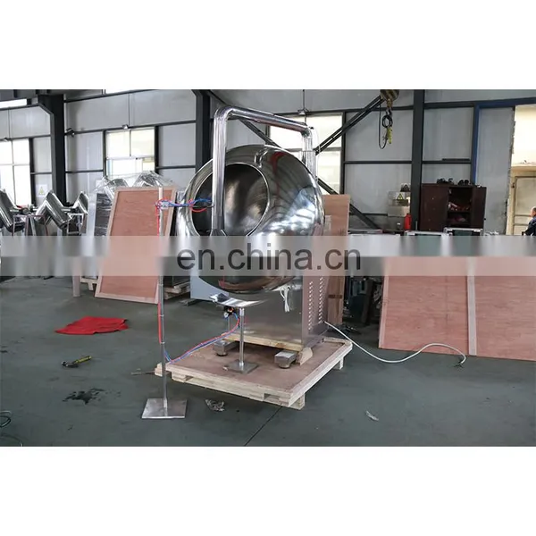 50 - 80 kg / Time Automatic Candy Peanut Coating Machine for Coating Chocolate photo-3