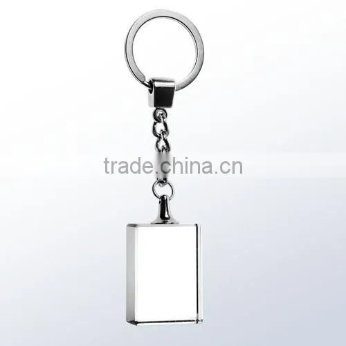 Suppling Different Kinds of Blank Crystals for Engraving Blank Crystal Keychain