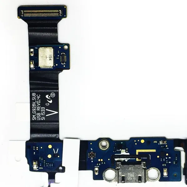 S6E+ ORG USB Charging Board Charger Port Dock Plug Connector Flex Cable For Samsung G928v Part Replacement photo-3