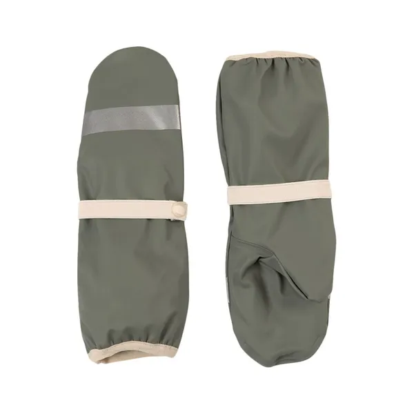 Recycled Mittens Rust Kids Waterproof Gloves photo-4
