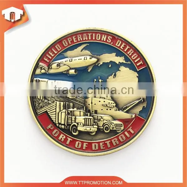 Wholesale Cheap Most Popular Custom Geo Coin,Mmetal Souvenir aa Coin photo-6