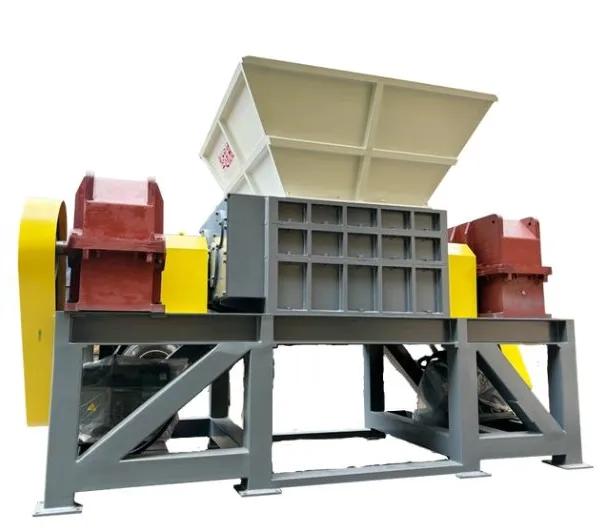 Industrial High Quality Recycling Crushing Machine Waste Paper Plastic Pipe Shredding Single Shaft Shredder photo-5