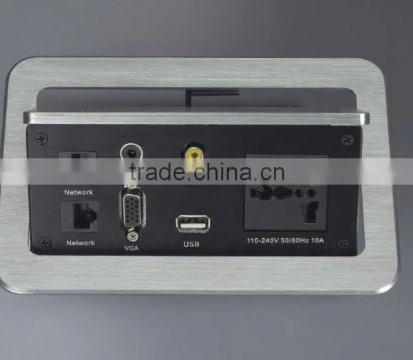 Office Furniture Conference Table Socket Deskto Power Modules With Power Outlets photo-5