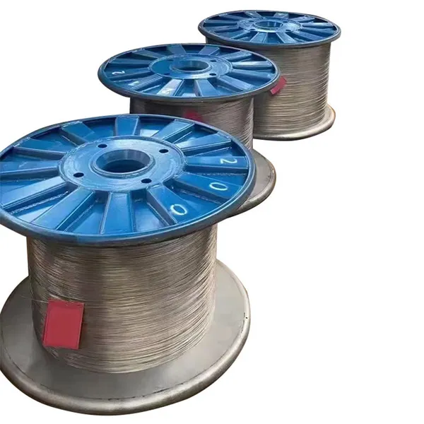0.2mm-12mm Hot Dipped Zinc Coating Carbon Steel Wire for Nail Optical Cable