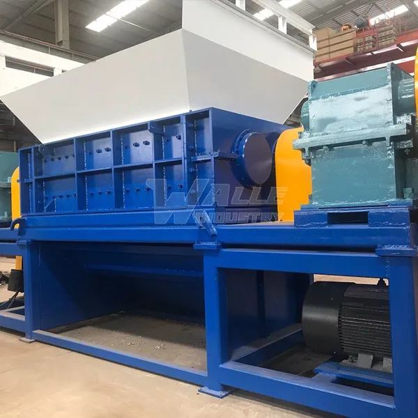 High Torque Double Shaft Tire Shredder Machine