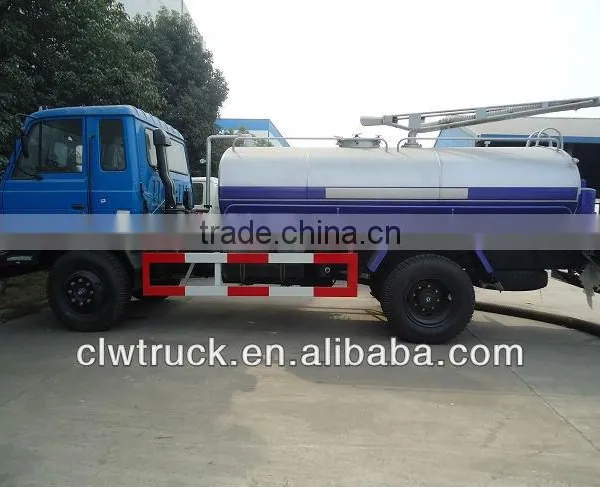 Dongfeng 8000L Fecal Truck,fecal Suction Truck