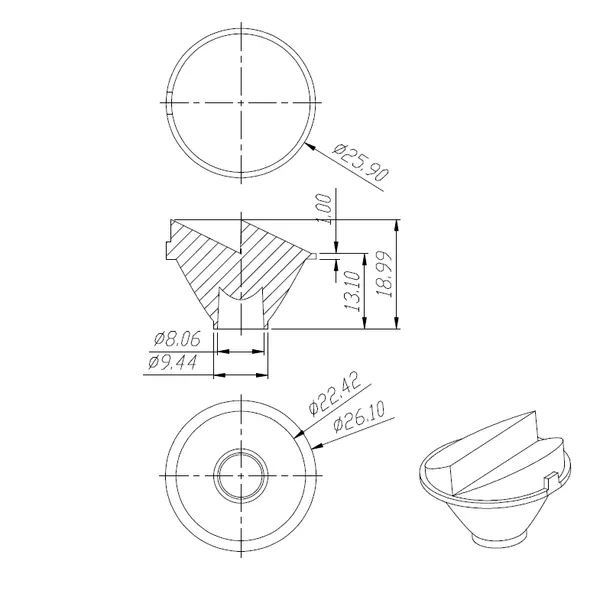 Supply of 26mm Diameter Car Lights, Floor Lights, Headlamps, and Polarizing Lenses photo-3