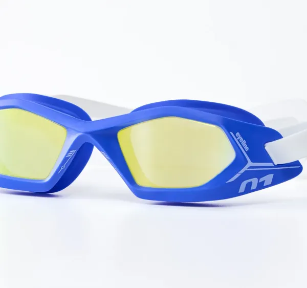 Junior Swim Goggle 3D Gasket Wide Vision Anti-Fog Uv Protected Waterproof Mirror Coating High Definition Lens photo-2