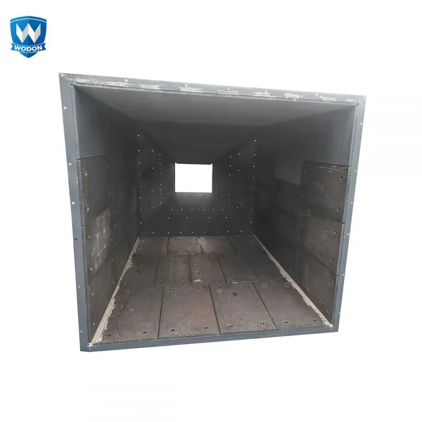 Submerged Arc Formed CCO Wear Chute Smooth Surface Anti‑Material Buildup For Raw Meal Handling
