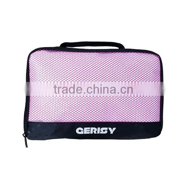 Small Water Repellent Travel Kit Bag for Cloth, Garment Mesh Bag photo-2