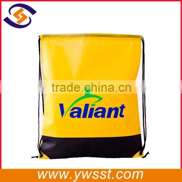 2015 New Products Plastic Cool Drawstring Shopping Bag photo-3