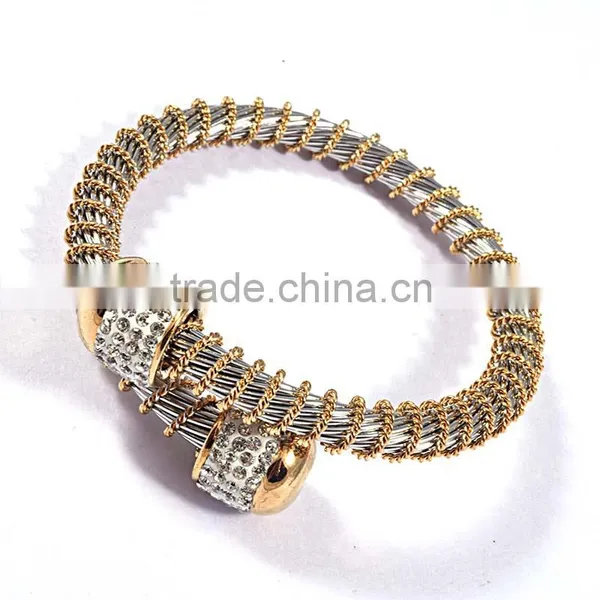 Bicycle Accessories Gold Plated Jewelry Stainless Steel Bangle photo-2
