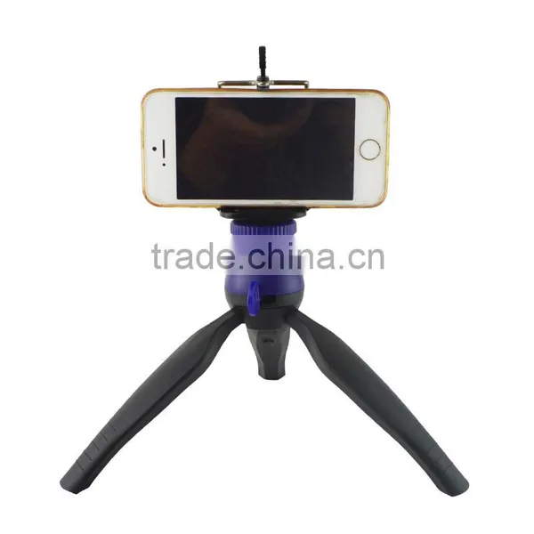 Flexible Professional Tripod Mini Tripod With Phone Holder For Camera Cell Phone With Universal Mobile Clip photo-3