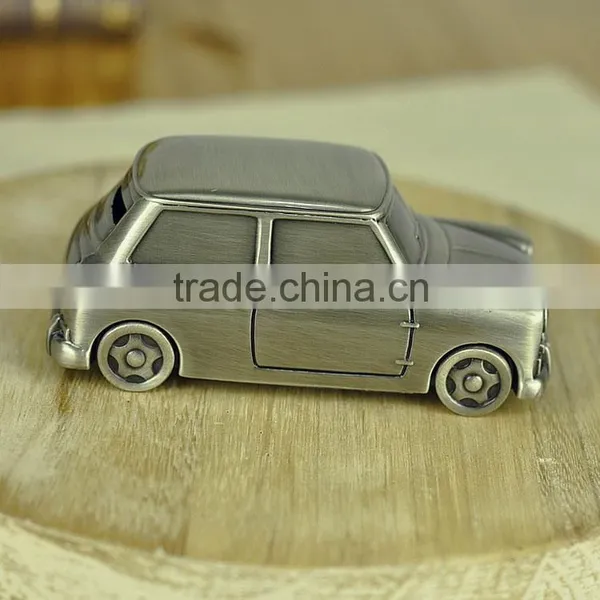 Metal Crafts Zinc Alloy Car Coin Piggy Bank
