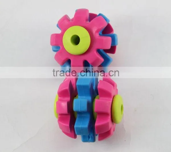 Pet Products Thermoplastic Rubber Three-gear Pet Cat Dog Chews Toy photo-3