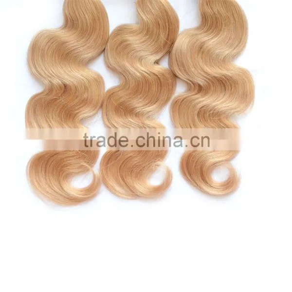 High Quality 100% Human Hair #613 Blond Hair Weave photo-6