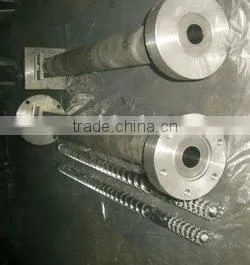 Screw and Barrel for Plastic Extruder