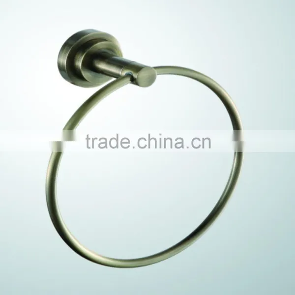 Bronze Stainless Steel Bathroom Teeth Brush Double Wall Mounted Cup Holder 72605B photo-2